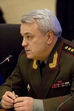 Заместитель министра обороны Николай Панков