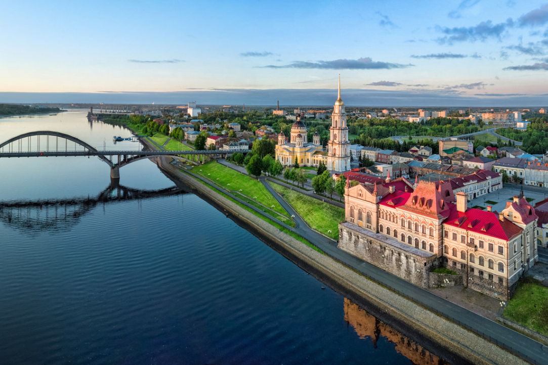 Volga river embankment